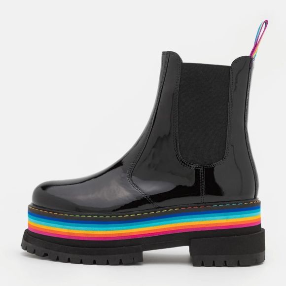 Kurt Geiger Rainbow Chelsea Ankle Boots 